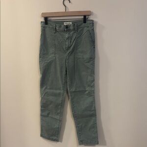 Madewell Green Chinos Relaxed Fit